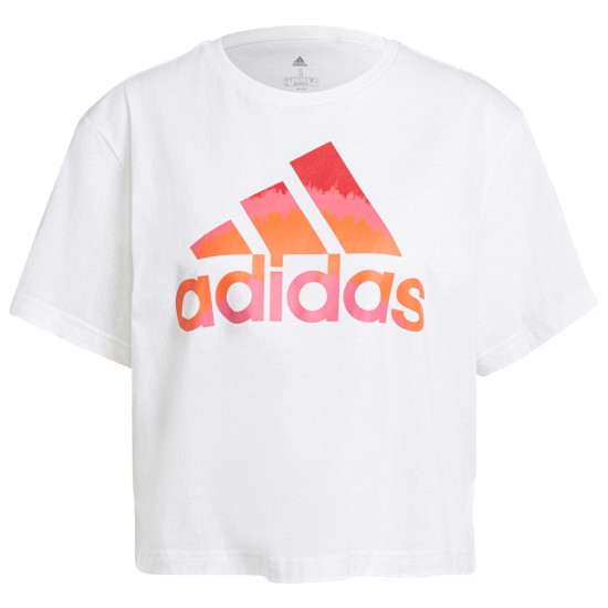 Adidas Γυναικεία κοντομάνικη μπλούζα Crop Farm G Adidas Γυναικεία κοντομάνικη μπλούζα Crop Farm G